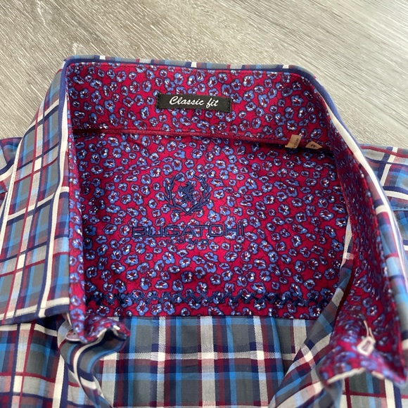 NWT Bugatchi Uomo Classic Fit Button Up Shirt - Picture 4 of 4